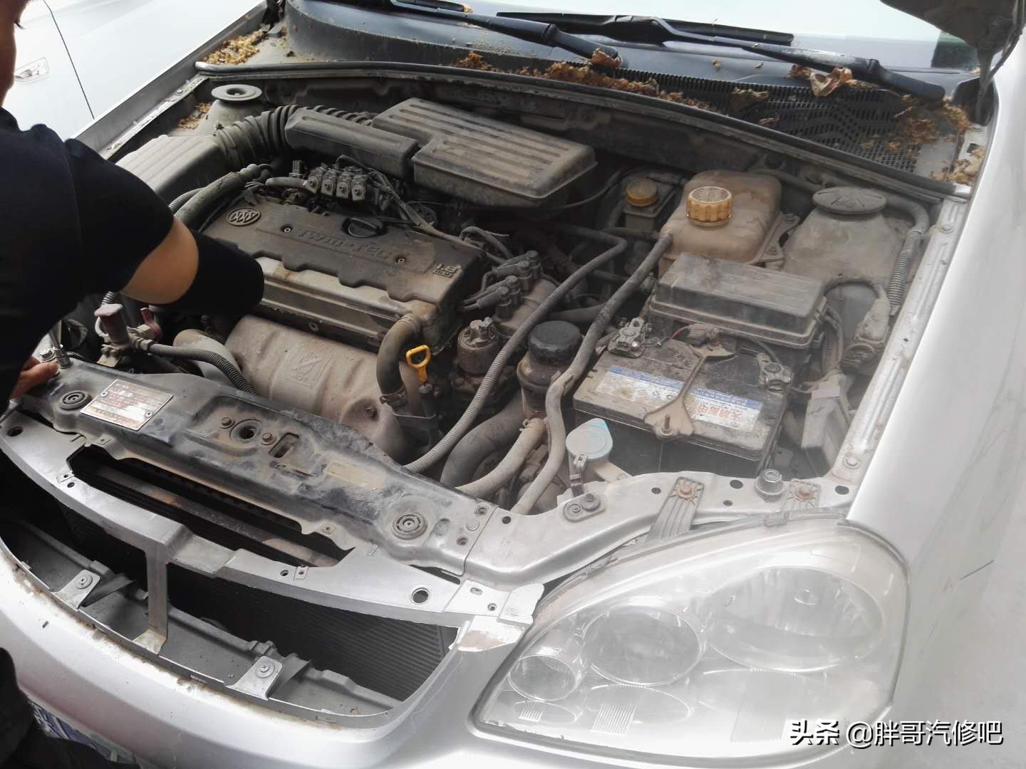 老凯越高温发动机没压缩,老凯越熄火了为什么发动机还在响