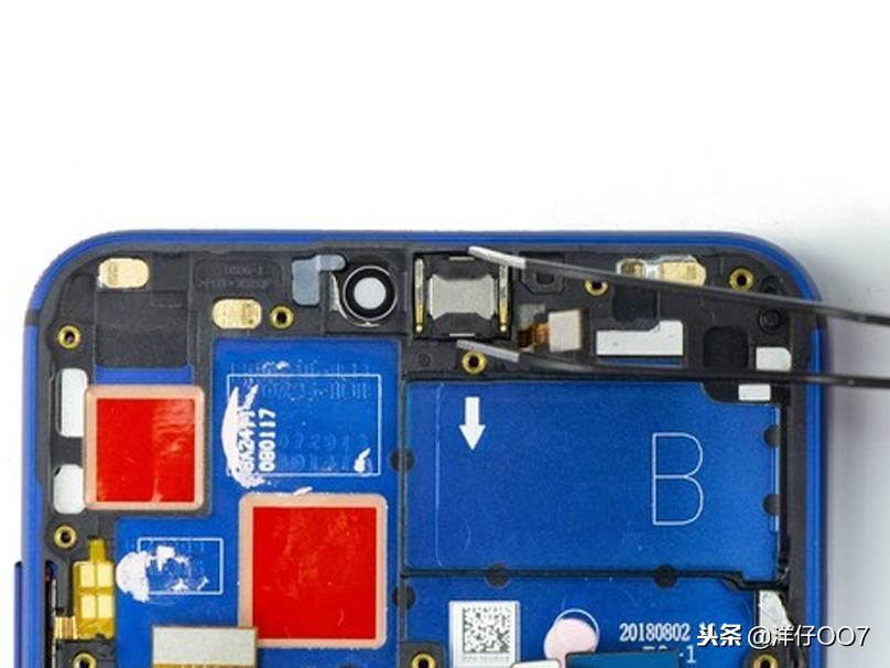 荣耀8x后壳玻璃拆解,荣耀8x听筒拆解视频