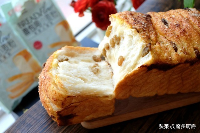 如何在家做低糖又好吃的吐司面包,低糖低卡零脂肪的面包低筋面粉