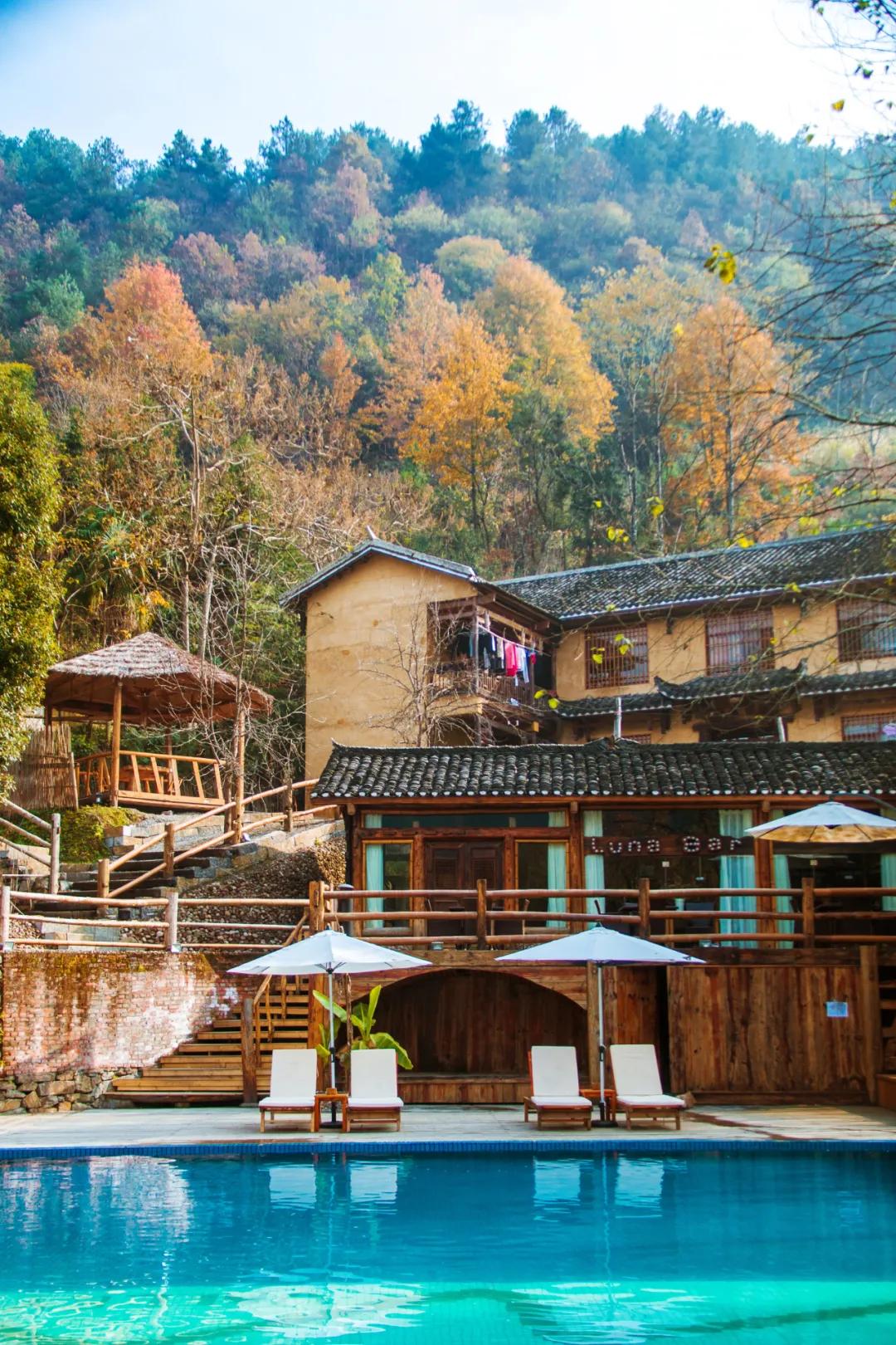 神仙眷侣辞掉高薪工作，爆改废弃山谷，造无边恒温泡池，全景树屋