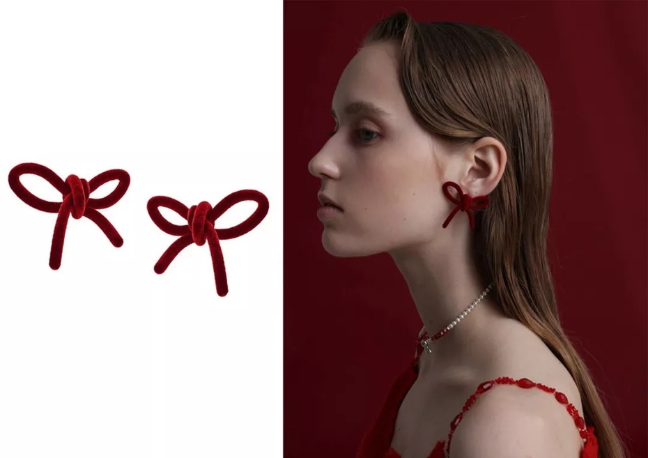 新中式红色日常穿搭,拒绝俗套的穿搭