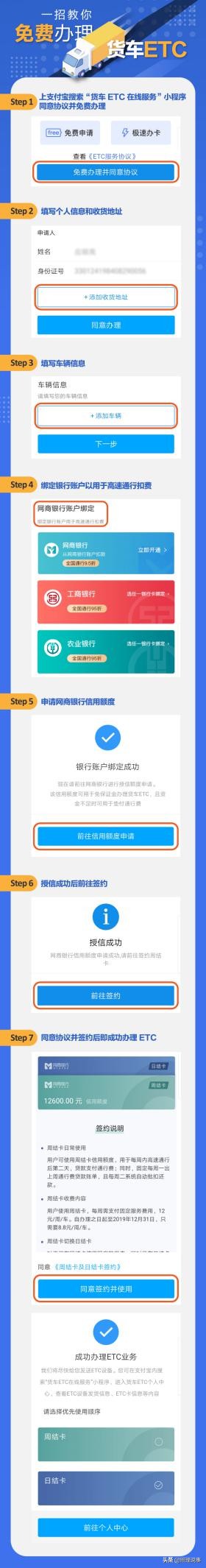 etc卡里没钱能过汉蔡高速吗,小货车etc在哪办理