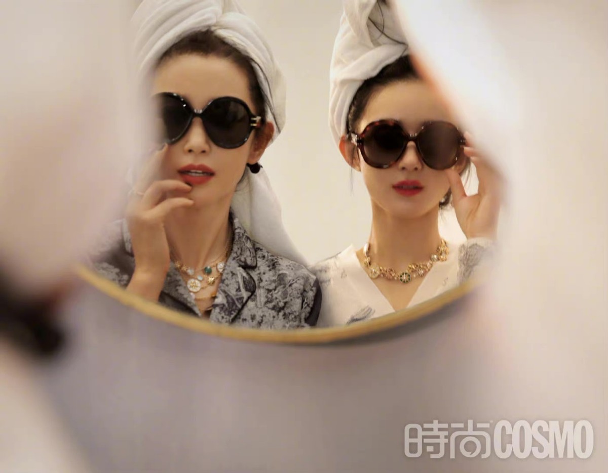 赵丽颖暖冬慵懒大片,赵丽颖夏日精灵干练