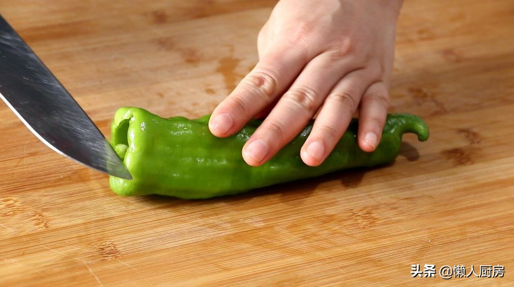 青红辣椒炒牛肚,花了23块钱买的菜