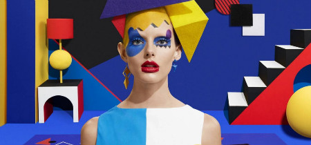 嘻哈风彩色着装,嘻哈色彩潮牌服饰