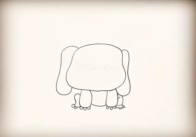 小狗简笔画ins风简单又好看图片,简单又超凶的小狗简笔画图片图文