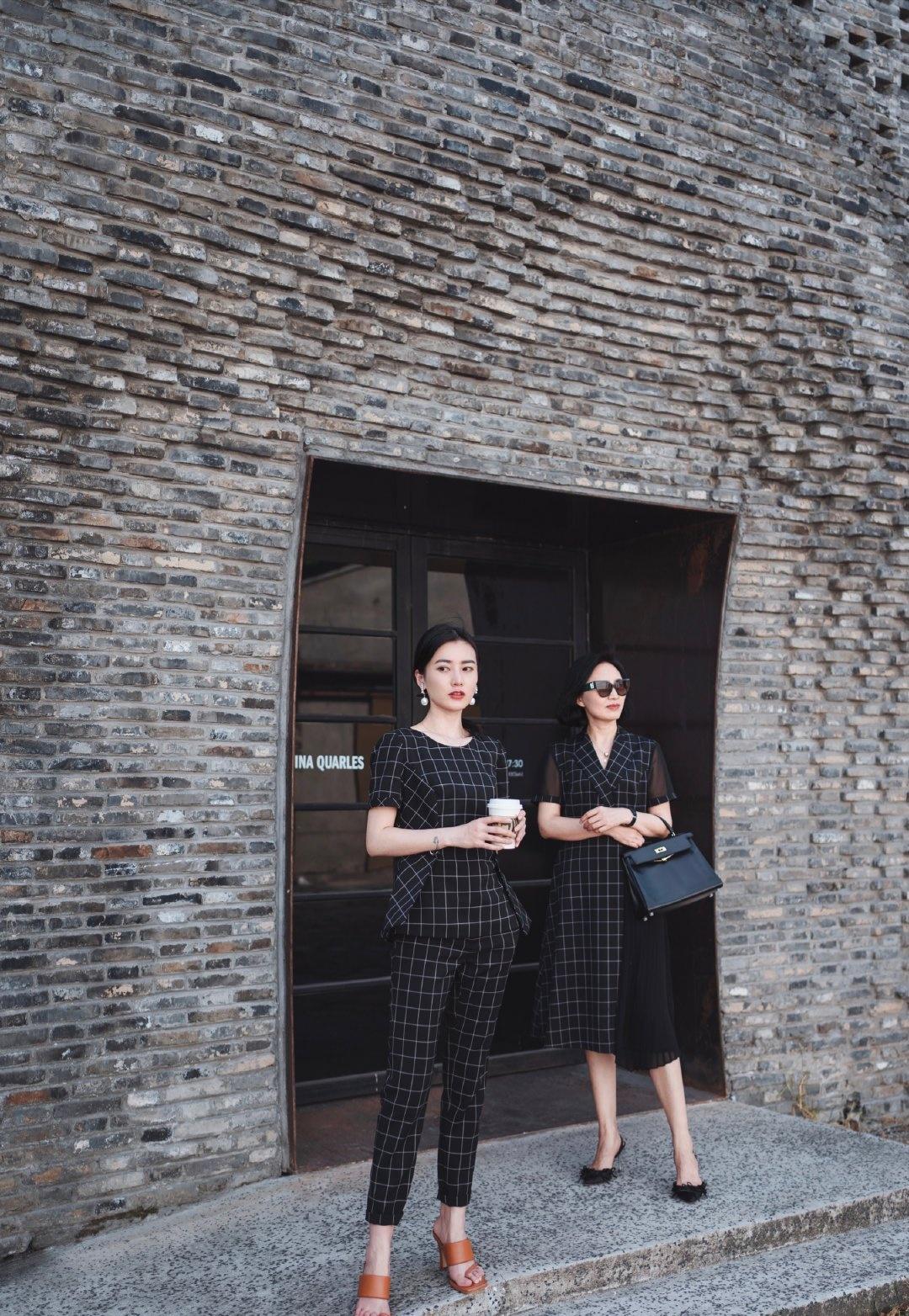 三木母女同款夏装,三木神仙母女穿搭