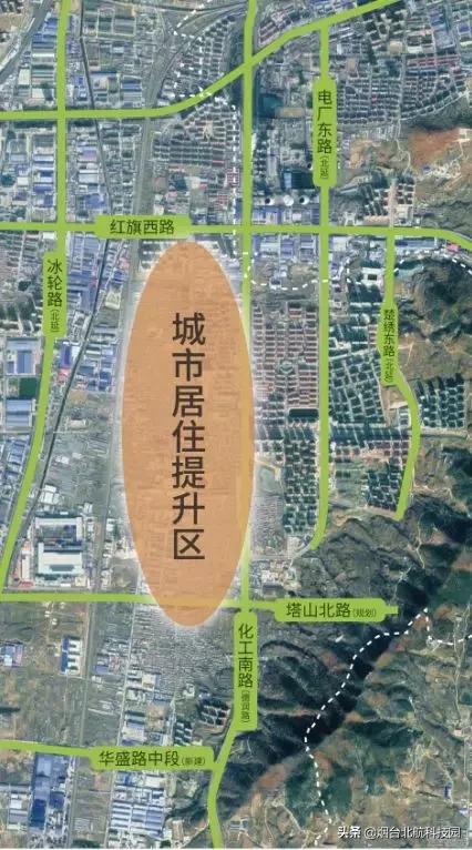 山河福地最新规划,烟台只楚片区规划山体公园地点