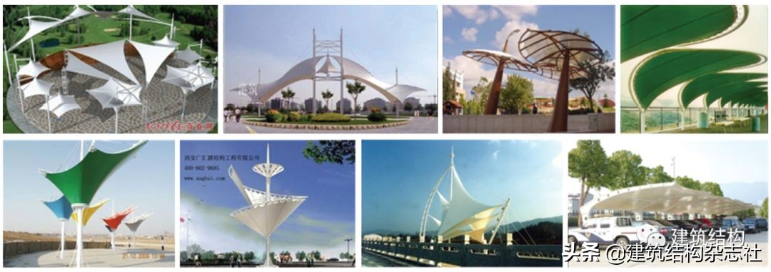 盘点国内著名的膜结构建筑,建筑结构知识介绍