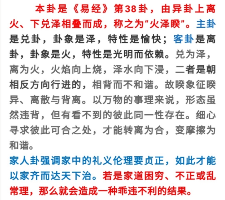 易经火泽睽卦怎么破解,傅佩荣老师讲易经豫卦