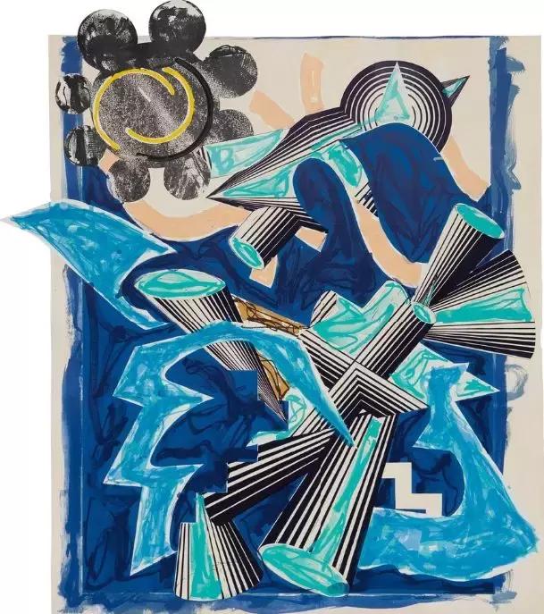 弗兰克斯特拉作品分析,弗兰克斯特拉高举旗帜