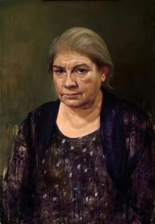 半成品看上去也如此精彩：美国画家路易斯的肖像作品