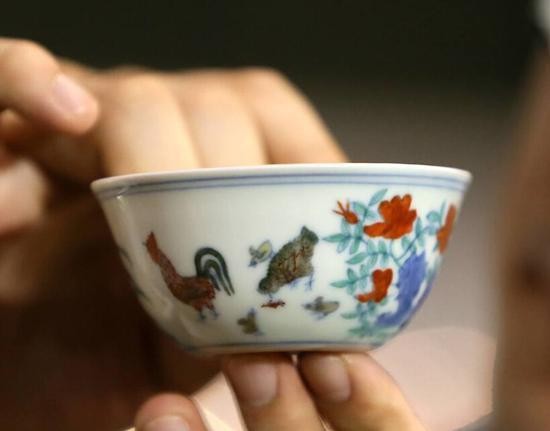 大师收藏茶杯,茶杯拍卖1000万