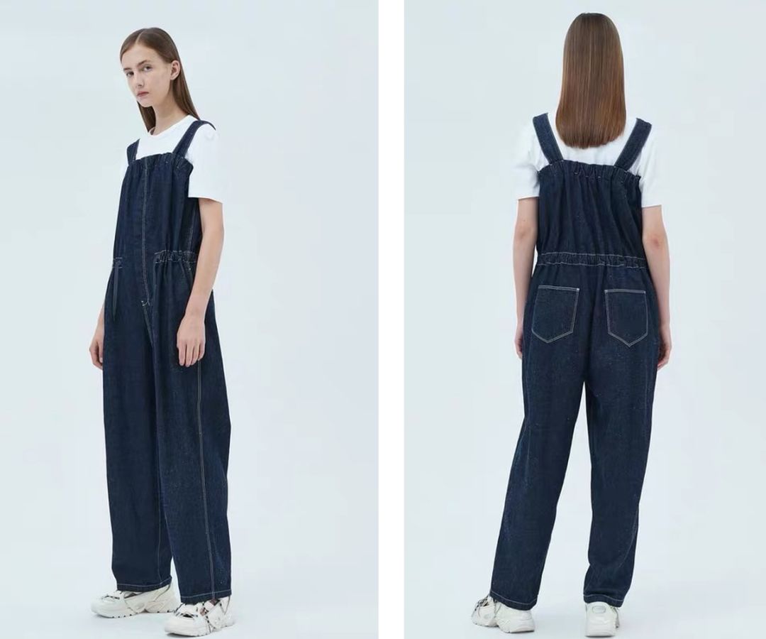 穿上背带裤，校门口保安叔叔都不拦我