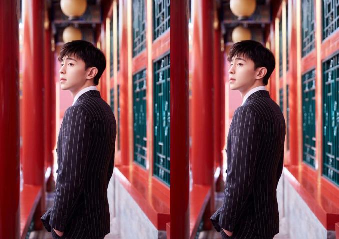 校草般的颜值，邓伦演绎不同款式西装，成熟稳重一展男人魅力