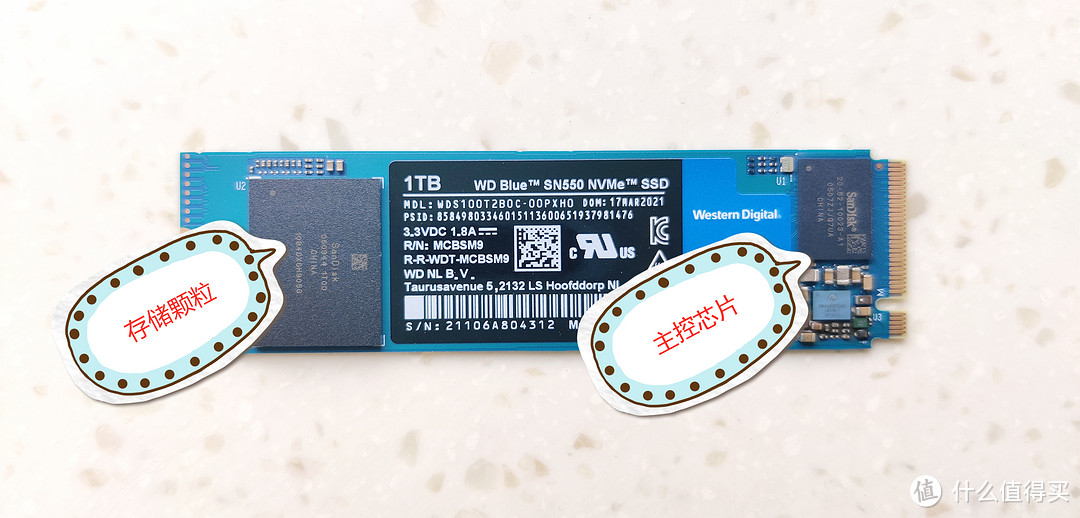 西部数据全新wdbluesn550评测,性价比高的中端机型