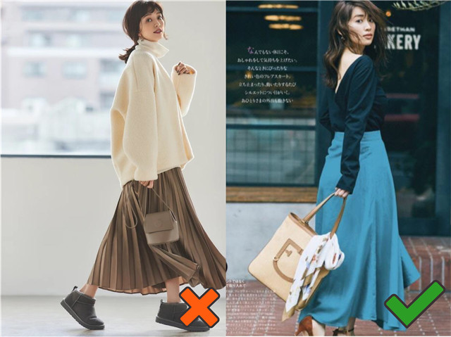 冬天想好看但又想保暖裙子穿搭,冬日裙子穿搭日系