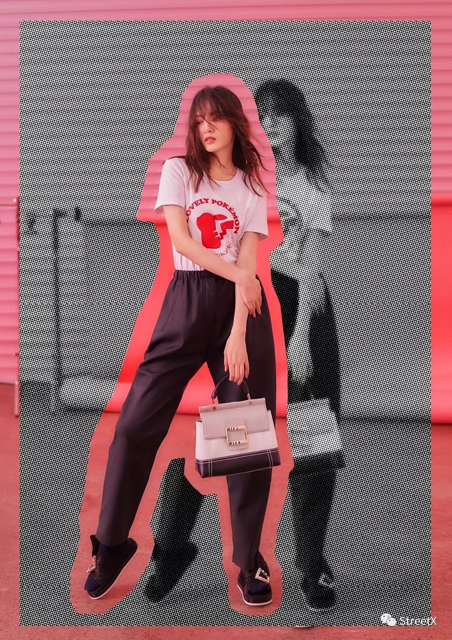 唐嫣最新的穿搭告诉你,唐嫣全黑look秀长腿