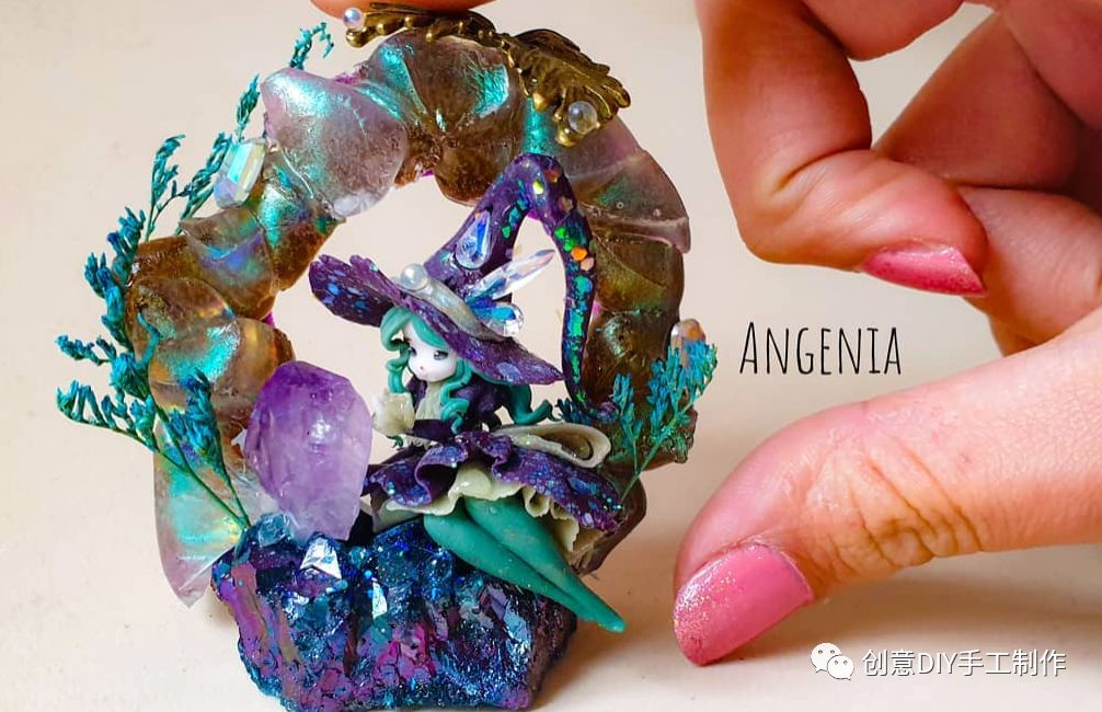 独一无二的软陶饰品,唤醒公主梦