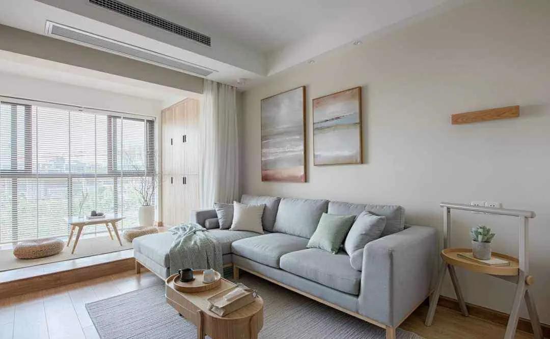 原木风茶室20平方空间装修效果图,100平方小户型原木风带茶室设计