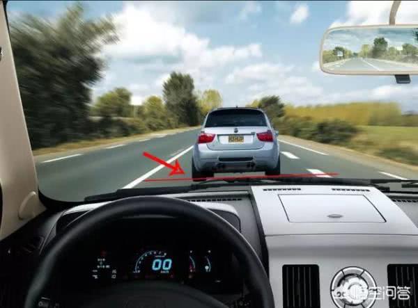 看不见车头的轿车怎么判断距离,如何判断车头与前方障碍物距离