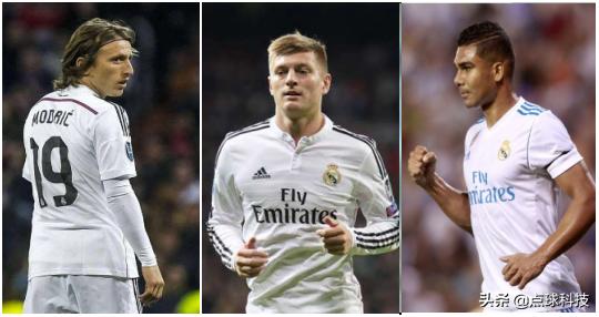 世界足坛最佳三人组,世界足坛前十中场