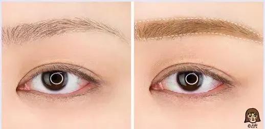 流星眉唇化妆教程,流星眉的化妆方法