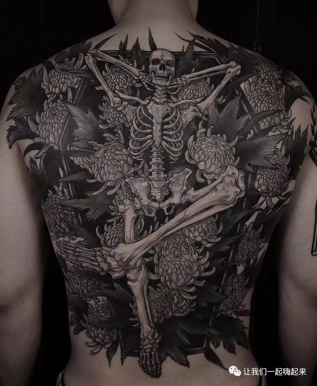 暗黑风格的纹身,暗黑风格纹身简洁