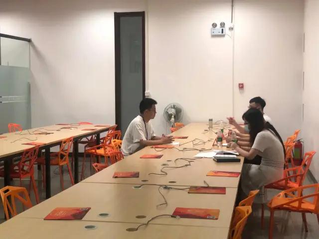 JX1910班企业评审会现场，圆满成功结束