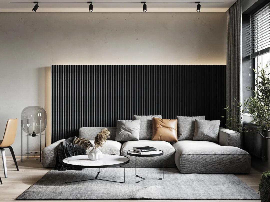 客厅装修设计高级感大气,客厅极简高级感设计