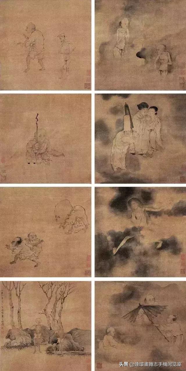 鬼到底画什么,中国古代的关于鬼的画
