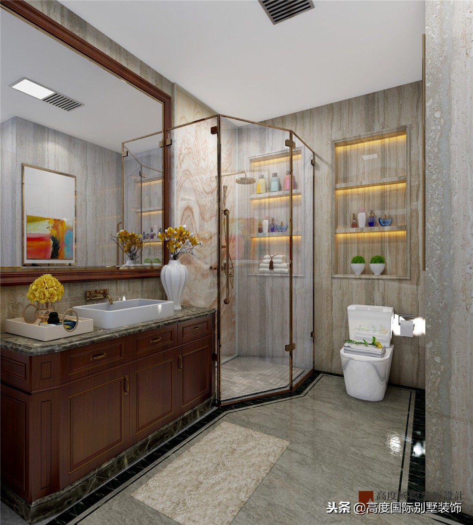 西山艺境新中式,高度国际别墅装修