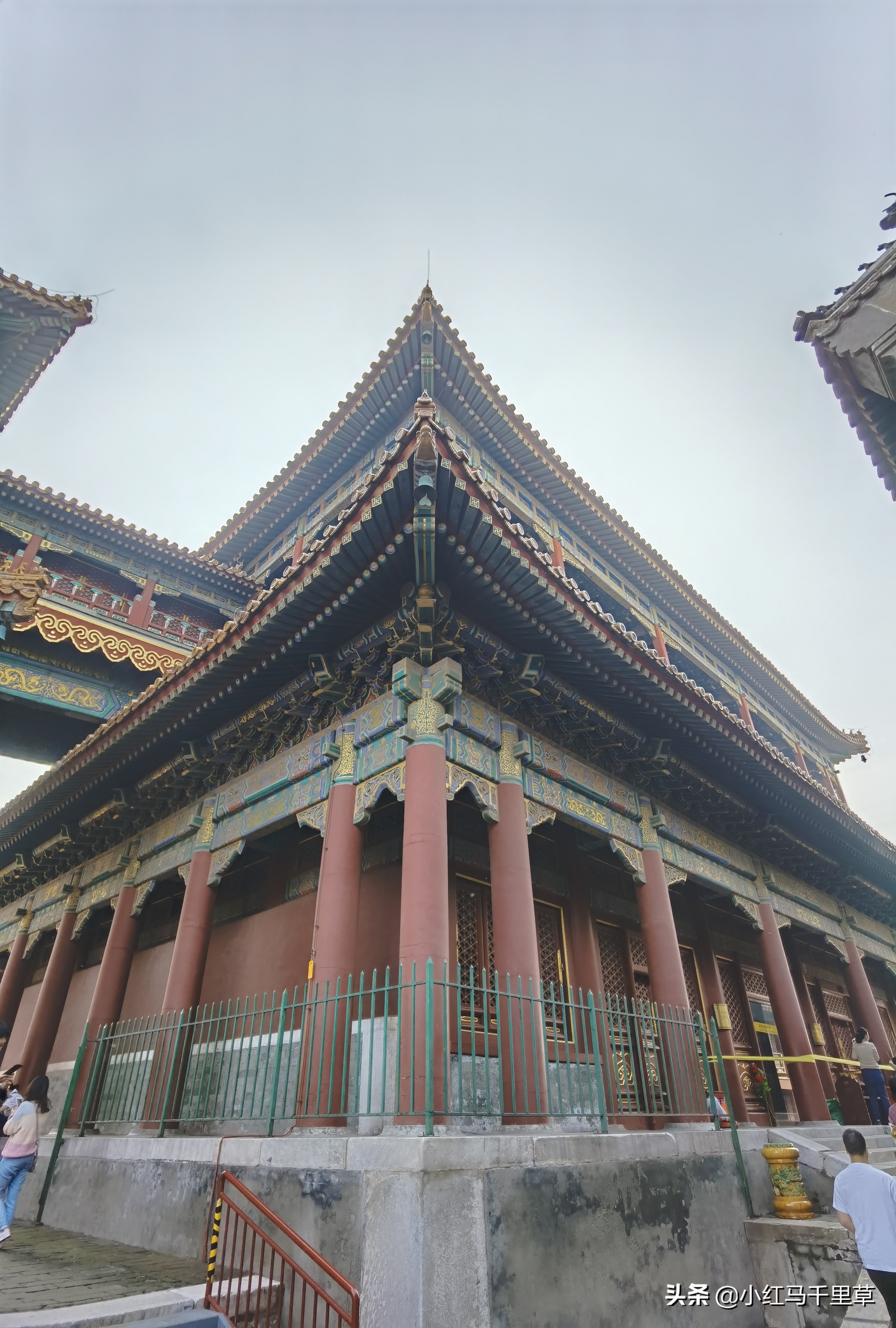 雍和宫游览记,北京行记