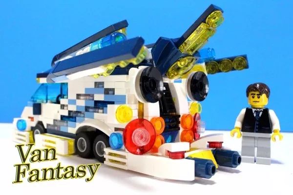 外国老哥拼乐高人,外国老哥玩乐高