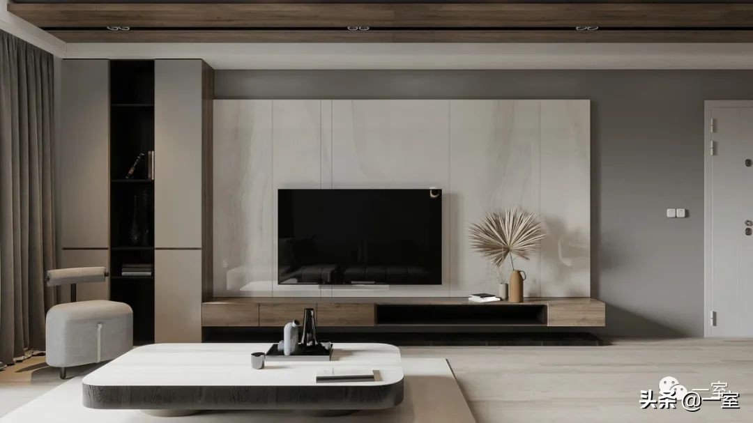 梁志天唐忠汉排名,现代风背景墙作品