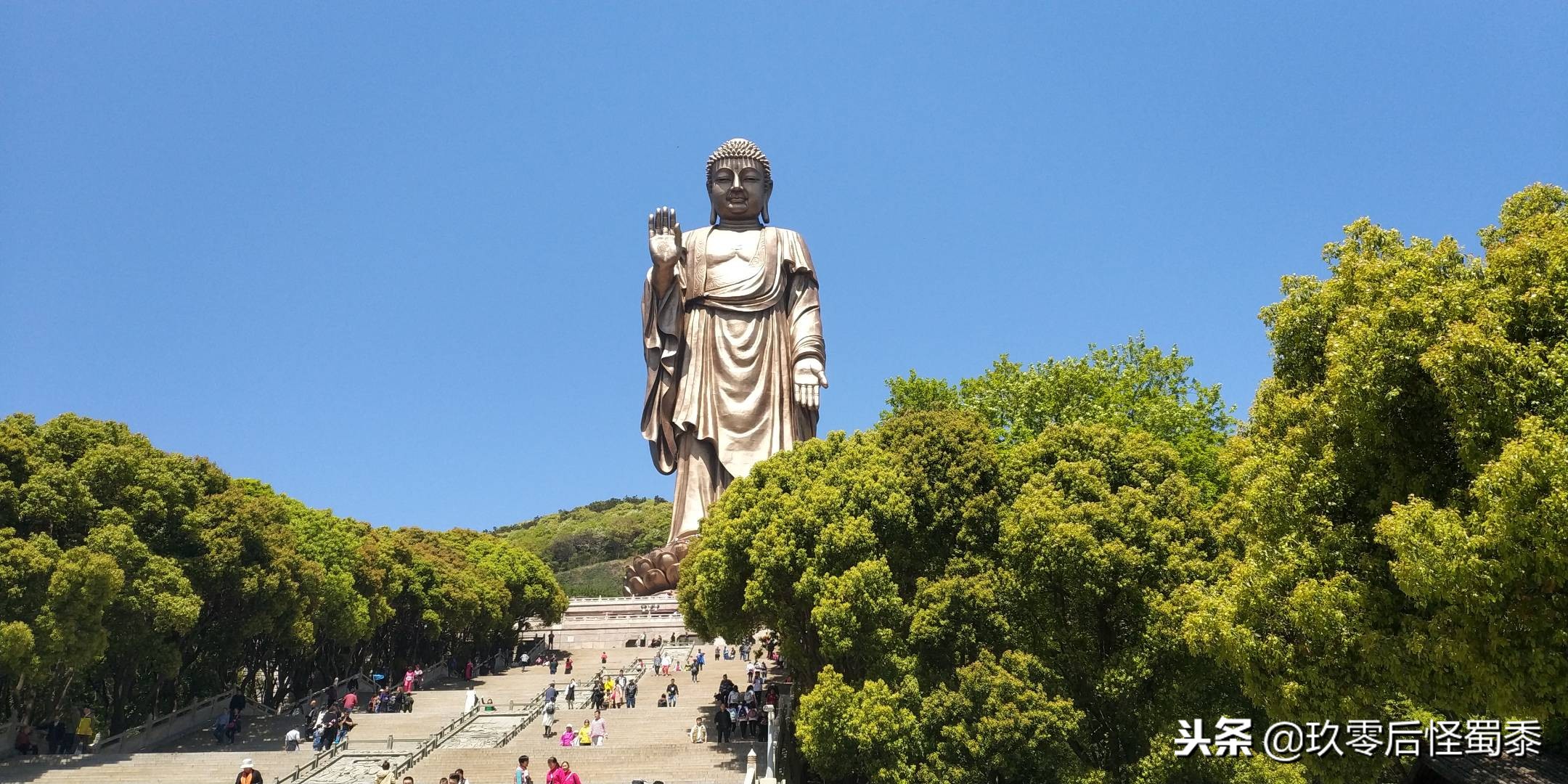 世界最大灵山大佛,世界最大的露天青铜释迦牟尼佛像