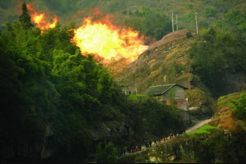 2003重庆开县井喷事故幸存者,几千万的设备