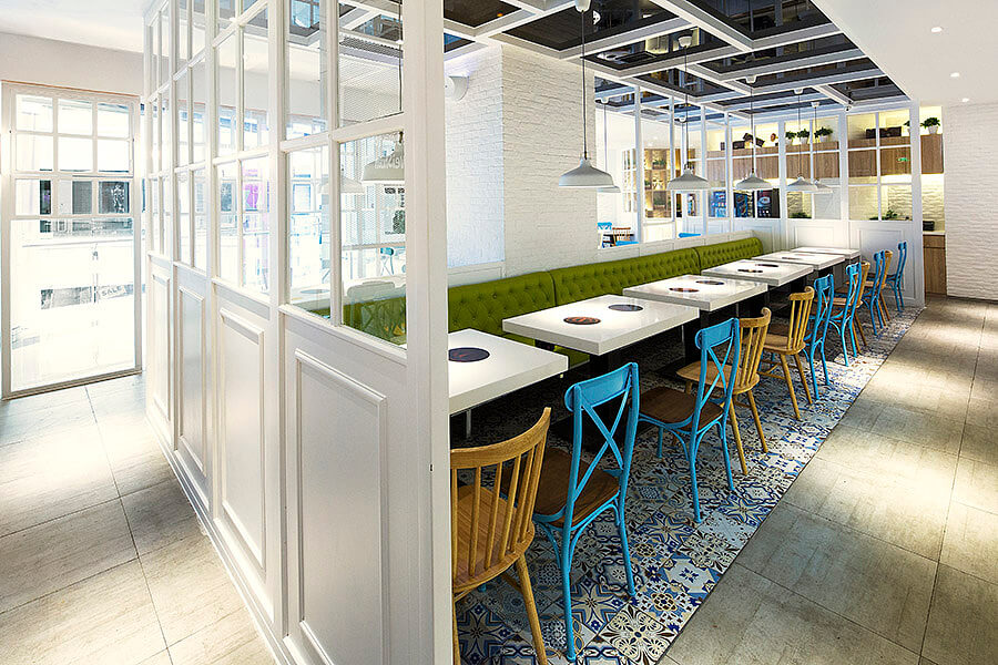 郑州千味涮,郑州火锅店装修设计