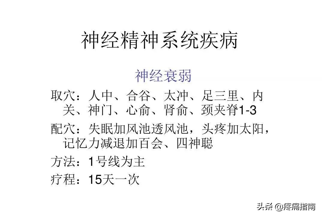 穴位埋线治疗最好方法,常见病的穴位治疗视频