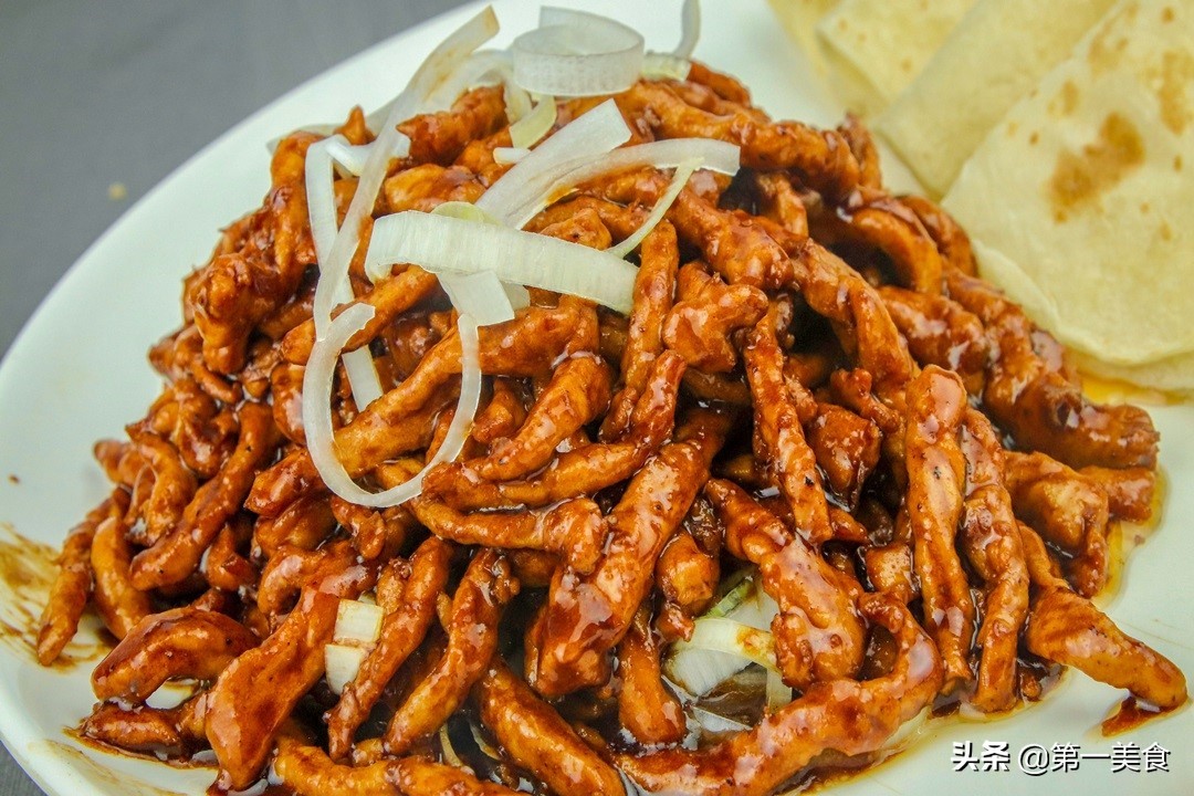 京酱肉丝最正宗的做法教程,京酱肉丝家常做法酱汁教程