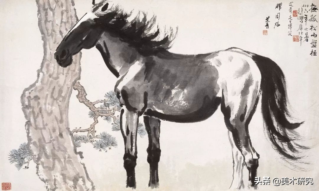 评价刘海粟和徐悲鸿的作品,徐悲鸿与刘海