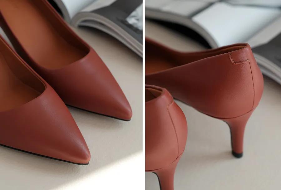 高跟羊皮单鞋不累脚,羊皮高跟凉鞋不累脚