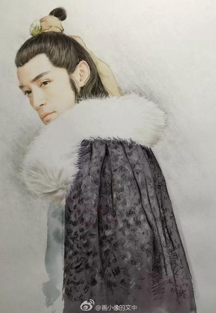 比起打印画，美院毕业的他，笔下这种彩铅水彩画才好看哭了~