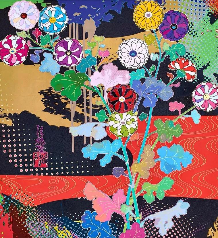 村上隆版画欣赏,村上隆珍藏画展