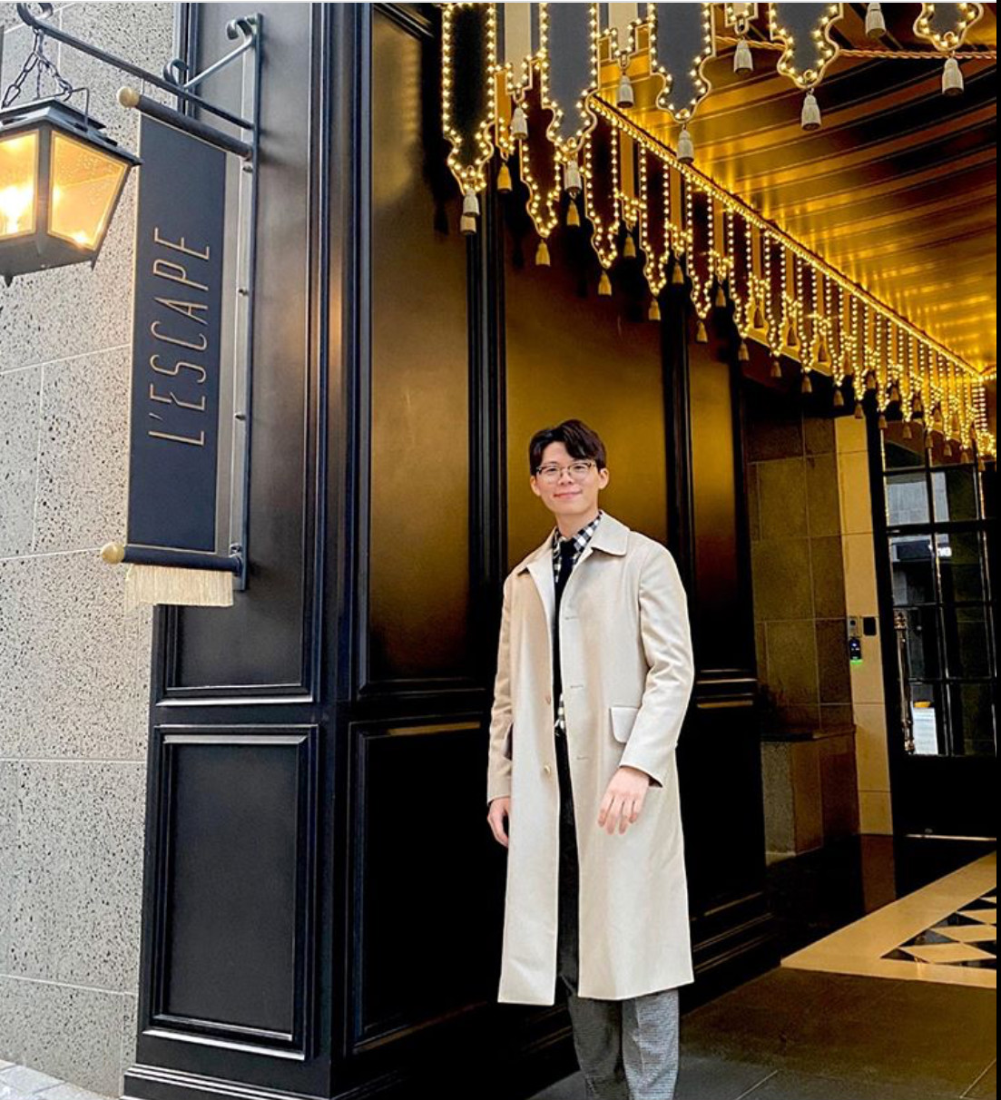 风衣穿搭法韩国,风衣穿法韩国