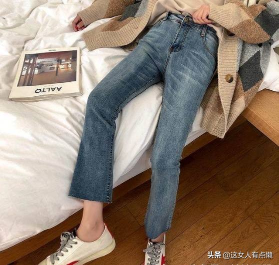 现在很火的裤子穿上立马显瘦10斤,选对裤子提升气质