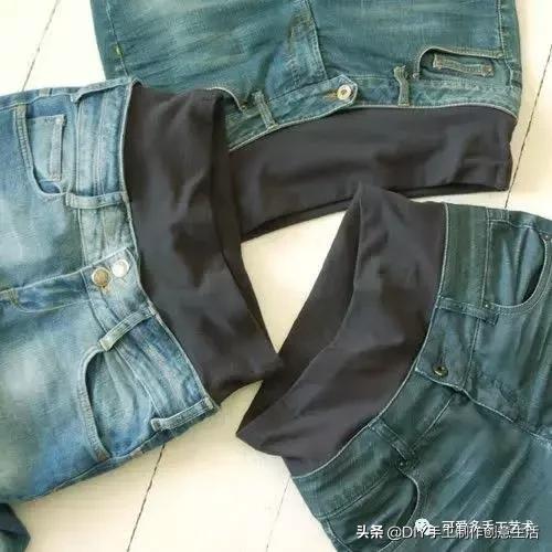 牛仔裤改造小点子,牛仔裤裤脚创意简单改造