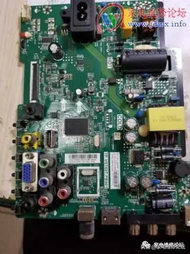 海尔液晶电视ld32u3100黑屏维修,海尔ld32u3100电视背光不亮