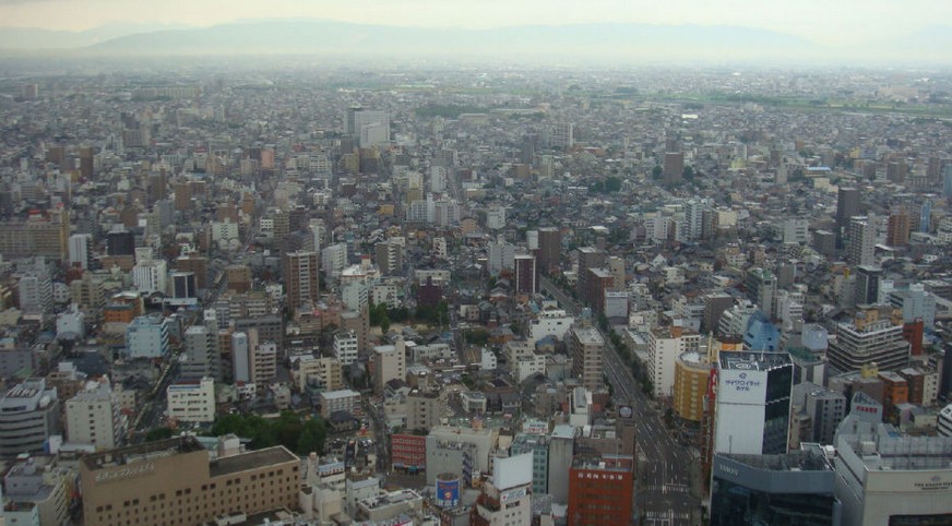 日本著名城市排行,日本著名城市