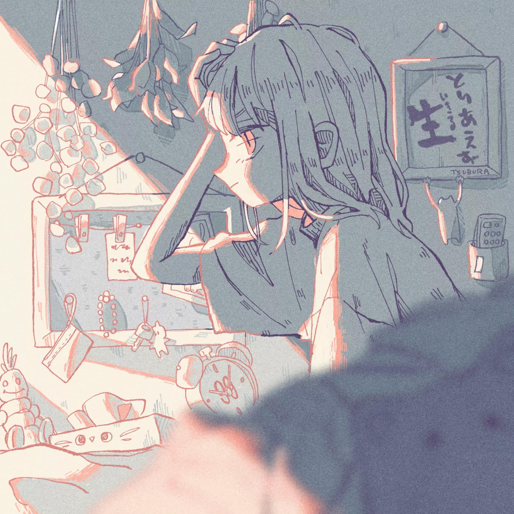 动漫头像你会一直在我身边吗,一直在你身边的动漫头像